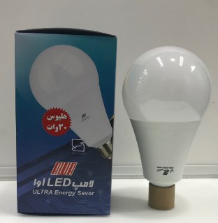 لامپ حبابي هليوس ٣٠ وات (برند آوا )